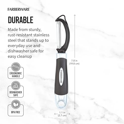 Farberware Descascador Euro, um essencial de cozinha para descascar rapidamente e facilmente produto