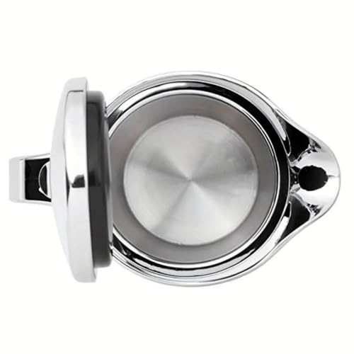 Gravy boat Stainless Steel Insulated Jug with Hinged Lid Ideal for Gravy or Cream at Thanksgiving, Stainless Steel Gravy Boat Sauce (450ML) (silver)