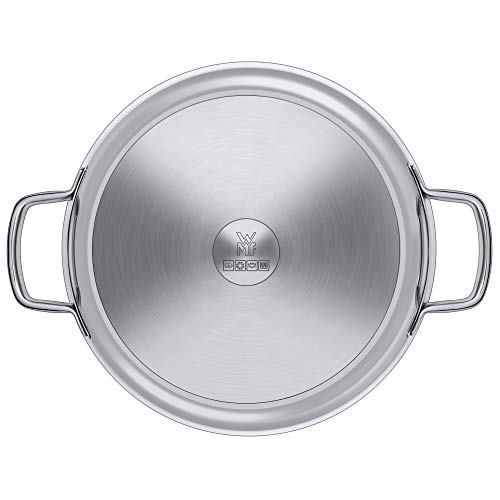 Foto von WMF Durado Brat-/ Servierpfanne 28 cm Induktion, Cromargan Edelstahl beschichtet, Keramikbeschichtung, backofenfest