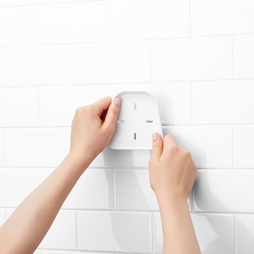 Miniatura 5 de OXO Tot. Papelera de juguete para baño, color verde azulado