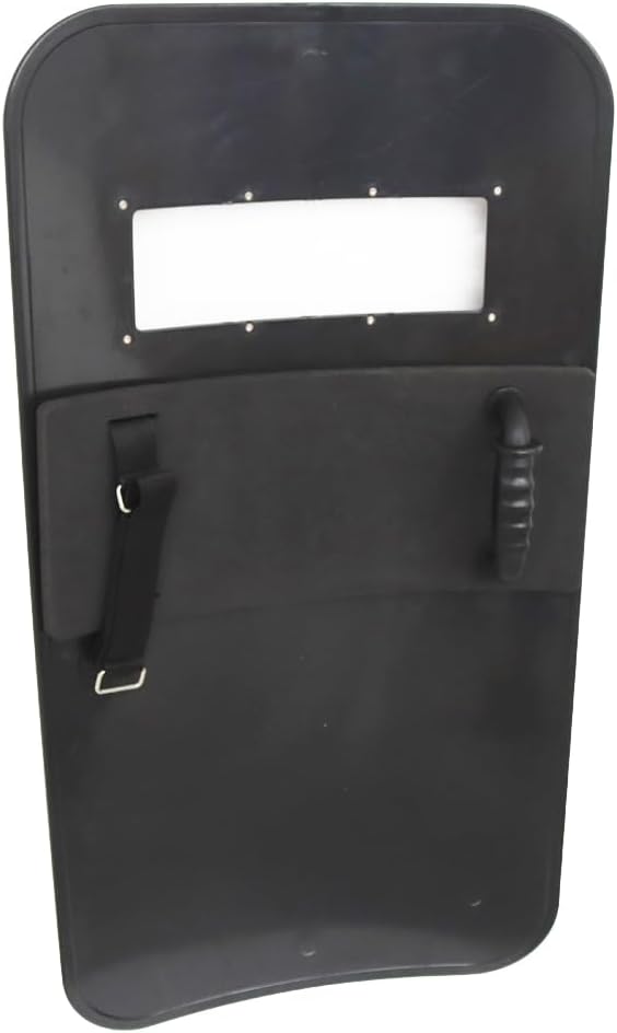 INTBUYING Rectangular Shield Security Shield hand-held 19x35x0.14 (500x900x3.5 mm)