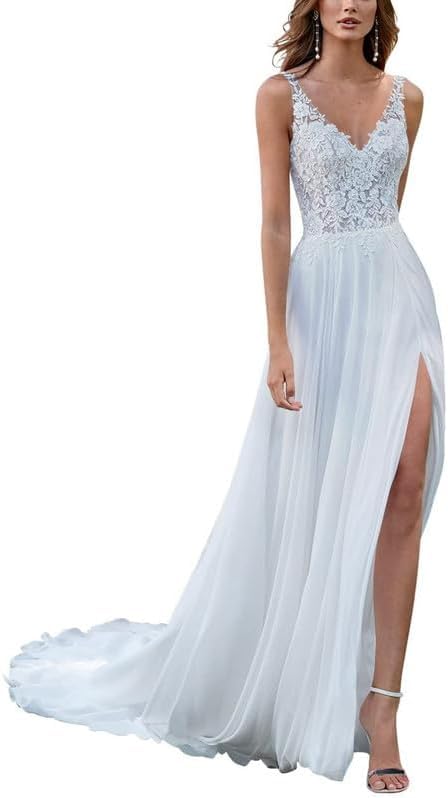 Robe de mariée taille 44 confortable et fluide pour masquer les complexes