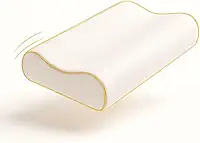 Travesseiro Ortopédico Cervical | Espuma Viscoelástica | Antialérgico, Ergonômico e Lavável | Alívio para Pescoço e Coluna | Espuma de Memória