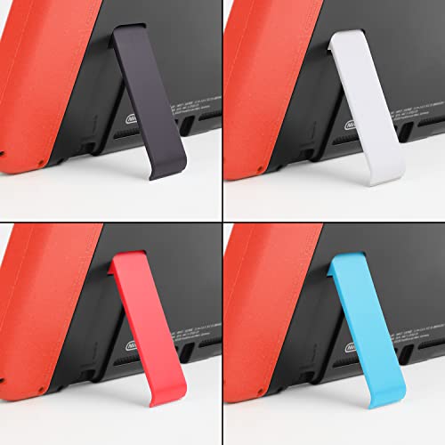 Kickstand Stand Replacement Compatible With Nintendo Switch, Back Shell Holder Switch Console Back Bracket Replacement Back Shell Kickstand Switch Replacement Kickstand Repair Kits(4 Pcs) #TOP1
