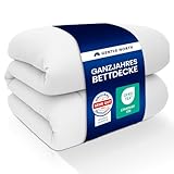 ✔️ BESONDERS FLAUSCHIG - Für ein ultrasoftes und allergikerfreundliches Kuschelerlebnis besteht der Bezug der Decke und das Füllmaterial aus weichen 100% Polyester Fasern