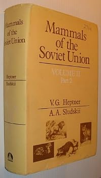 Hardcover Mammals of the Soviet Union, Volume II (2), Part Two (2) Book