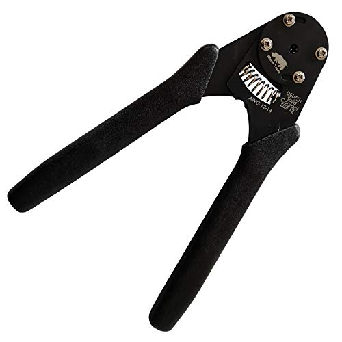 Ratchet Crimping Tool for Size 12 Deutsch DTP Closed Barrel Terminal Connectors
