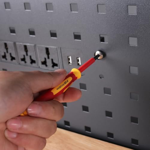 TANKSTORM Mini Insulated Precision Screwdriver Set, Tiny Magnetic Phillips & Flat Head Small Screwdrivers, Non-Slip Soft Grip Compact Kit for Watch, Laptop, Circuit & Daily Home Small Repairs by TANKSTORM - Image 7