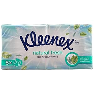 Kleenex Balsam Menthol Zakdoekjes, 8 x 9 Stuk