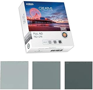 Cokin Square Filter Full ND Creative Kit - Includes ND2 (1-Stop), ND4 (2-Stop)