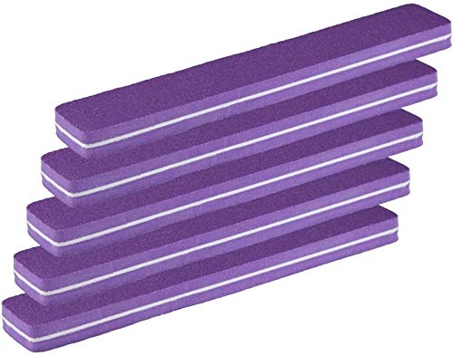 NAILFUN 5 Limes Polissoirs Superflex - Grain 120/120