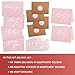 Layneria 100 Bulk Pink Thank You Cards with Kraft Envelopes and stickers - 4 Minimalistic Designs Blank Thank You Notes with Envelopes for business Wedding Bridal Gift Baby Shower Business Graduation