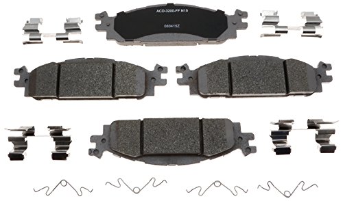 ACDelco 14D1508CH Advantage Ceramic Front Disc Brake Pad Set