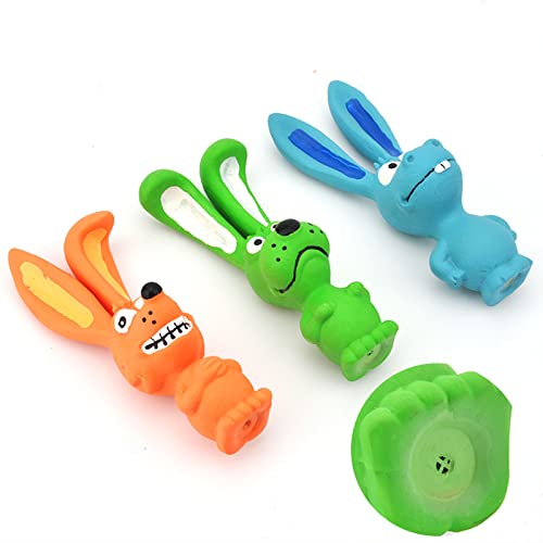 Hunde Spielsachen Intelligenz 1pc Spielzeug für Hunde Latex Squeaker Chew Trainingsprodukte Hunde Puppy Squeak Toys Screaming Rubber (C, One Size)