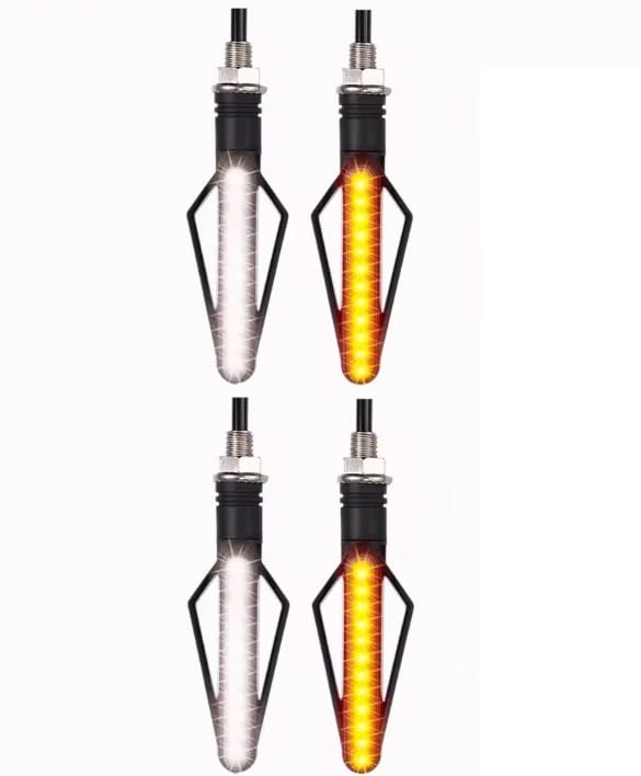Moto clignotant double feu de freinage 24 LED accessoire