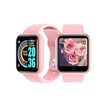 Relogio Smartwatch D20 inteligente Digital com Monitor Cardíaco, Tela Colorida, Funções Fitness e Notificações