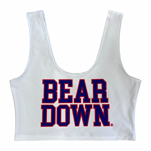 Image of Lojobands Women's College Gameday Outfit Tank Top Tailgate Crop Top One Size Fits Most