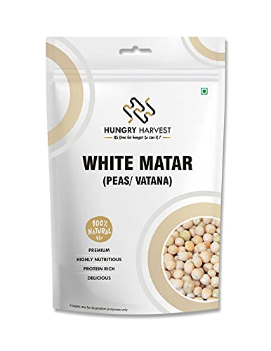 Hungry Harvest Safed matar, matar White, Dried White peas 300 Gram (B097D46K2R) Amazon Price History, Amazon Price Tracker