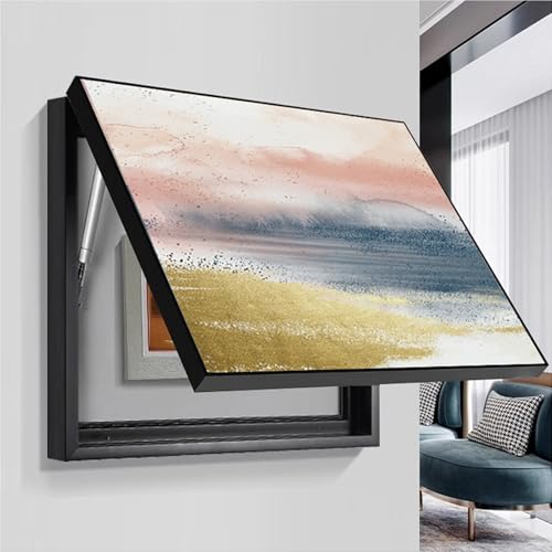Couvercle de compteur électrique moderne 40x50 cm | Peinture déco amovible