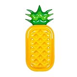 Gcxzb Schwimmreifen BOOD Aufblasbare Ring Schwimmen Ring Sitz Trend Schwimmreim Schwimmen Ring Wasser Aufblasbare Matratze Sommer Obst Pool Floating Board Tide Persönlichkeit (Color : Yellow)