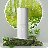 Fácil de usar y seguro- Fácil de usar y limpiar, solo llénelo con agua y agregue dos gotas de aceite esencial de aromaterapia listo para usar. Se apagará automáticamente sin agua o cuando el tanque de agua y el host estén separados, no No te preocupes por las quemaduras.