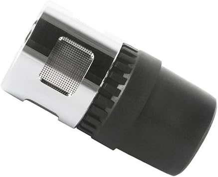 2 Piece Dynamic Microphone Core Capsule Professional Replacement Microphone Core N-M881, Black & Silver, 500373535