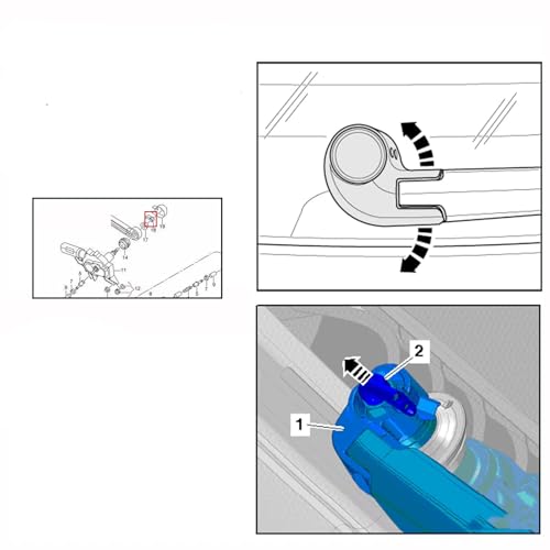 Gicleur de lave-glace haut de gamme référence OEM 8E9955985 pour A4 Avant - 4