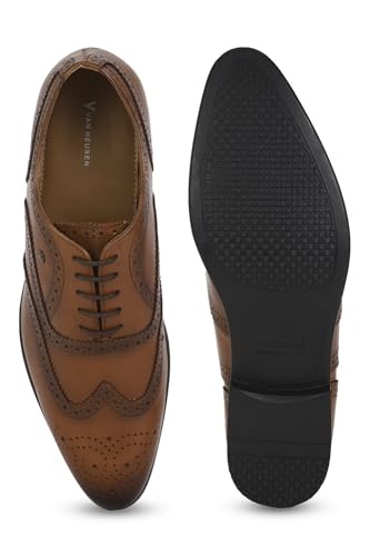 Image of Van Heusen Men Leather Formal Shoes