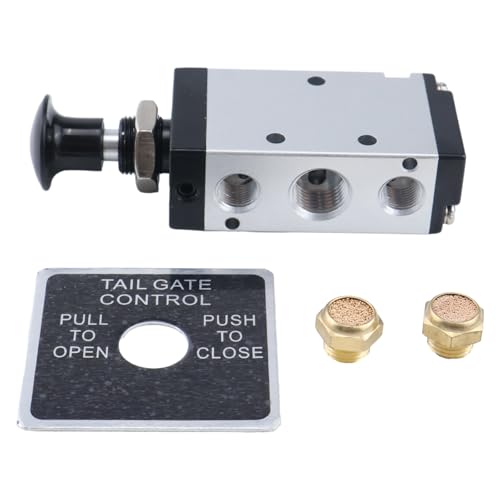 DVPARTS Air Valve Push-Pull 4 Way 2 Position Manual Dump Truck Tailgate Valve BAV010 Compatible with Buyers by DVPARTS - Image 6