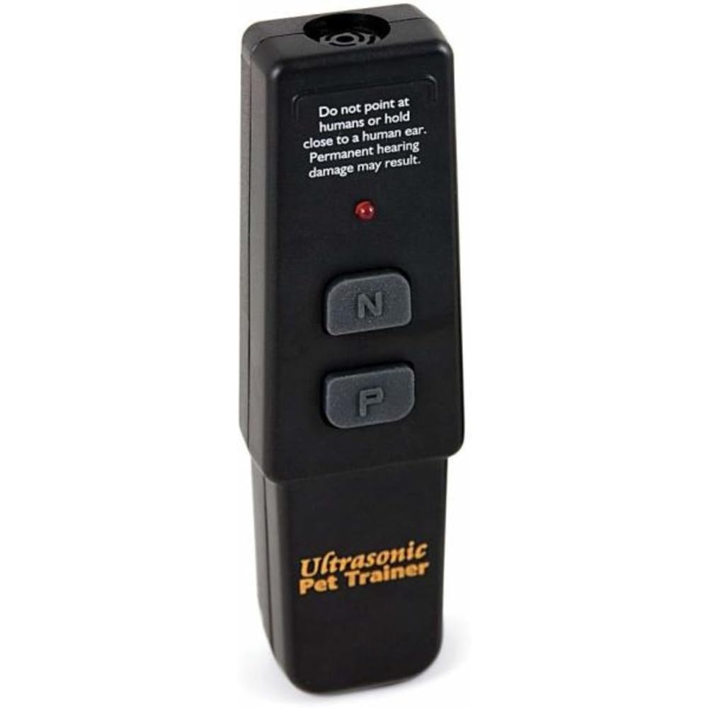 PetSafe Ultraschall-Fernbedienungstrainer - Kompaktes intelligentes System für den Innen & Außen - Stoppt unerwünschtes Bellen & Schlechtes Verhalten - Positive & Negative Töne
