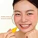 TONYMOLY Magic Food Banana Mini Lip Balm, Hydrating & Moisturizing Korean Lip Care with Shea Butter & Vitamin E, Travel Size, Fruit-Infused Lip Treatment