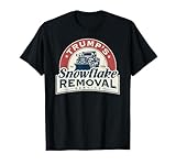 Trump's Snowflake Removal Service Funny Trump 2024 T-Shirt, Small, Black