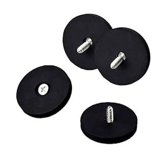 Mutuactor MAT-D43006 Gummibeschichtete Neodym-Magnete 4er-Set