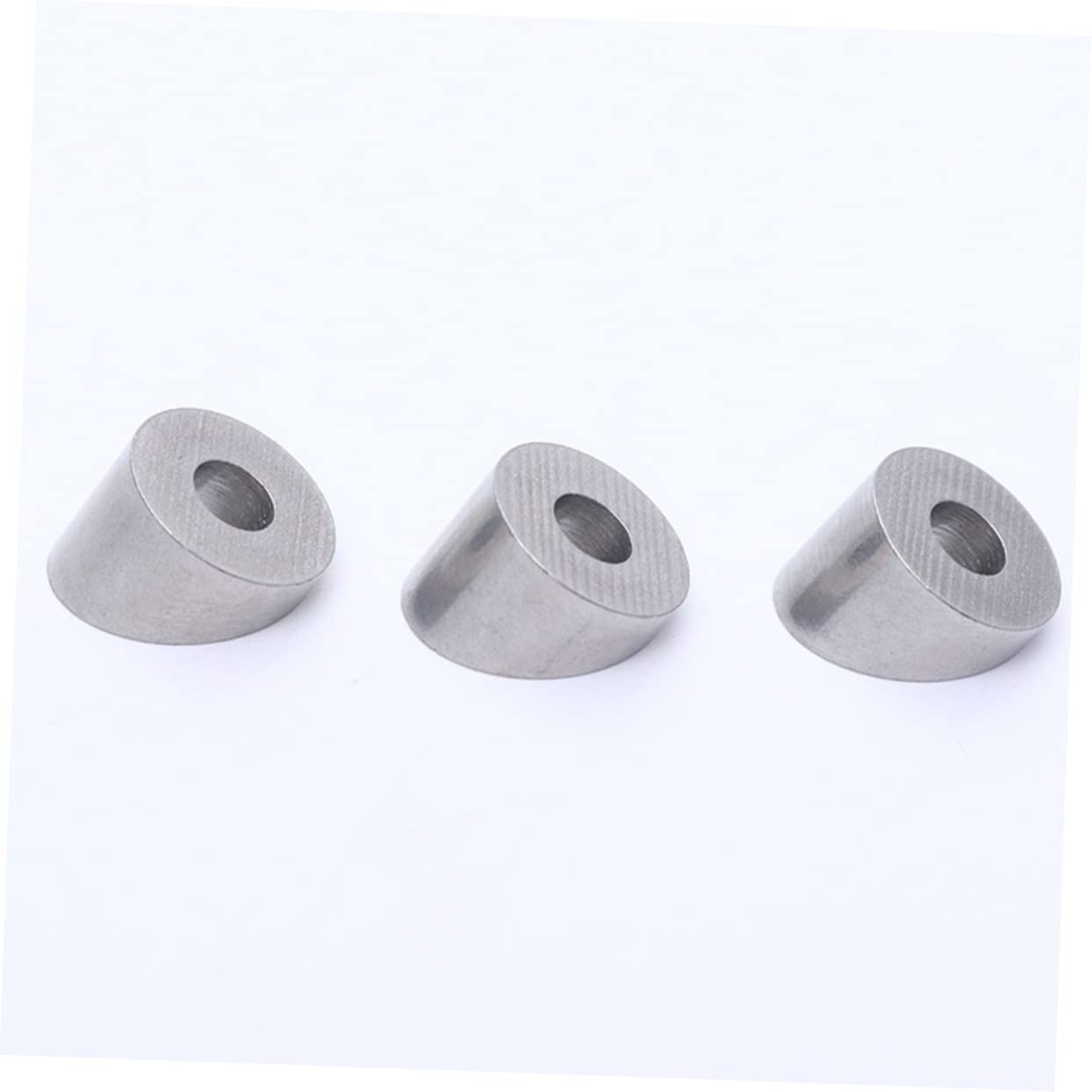 3sets 1/4 Stainless Steel Cable Railing Angle Washers Kit Beveled Washers for Stairs Railing 10pcs*3