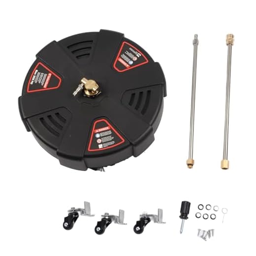 16" Stainless Steel Pressure Washer Surface Cleaner