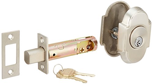 Emtek 8466 Satin Nickel Deadbolt Emtek 8466#8 Sty