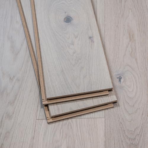 Flooret 46” Plank Sample Engineered Hardwood Plank Flooring | DIY