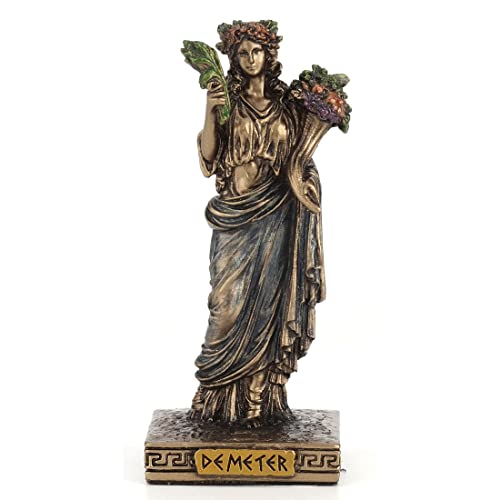 Veronese Design Griechische Götter Miniaturfigur (Demeter, Bronze)