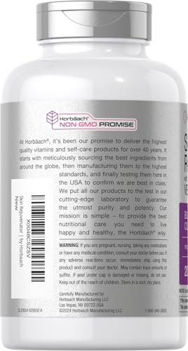 Horbäach CL20654 Skin Rejuvenator With Verisol | Bioactive Collagen Peptides | 200 Caplets | Non-Gmo, Gluten Free Supplement thumb #2