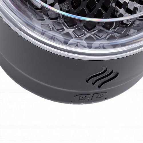 Diffuseur d'aromathérapie à effet de flamme et humidificateur d'air maison LED