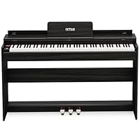 IKTMI 電子ピアノ 88鍵盤 ハンマーアクション 88鍵盤 木製 ピアノ Amazon | IKTMI 電子ピアノ 88鍵盤 ハンマーアクション鍵盤 木製