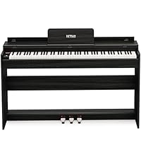Amazon | IKTMI 電子ピアノ 88鍵盤 ハンマーアクション鍵盤 木製