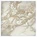 Marble Contact Paper Creme Brulee White Roll Upgrade Kitchen Countertop Backsplash Cabinet Furniture EZ FAUX DECOR Durable Thick Waterproof Heat Resistant Easy to Remove. (36" X 144")