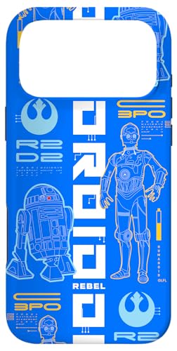 スター・ウォーズ C-3PO & R2-D2 ベストフレンドドロイド スマホケース iPhone 17 Pro Max 用