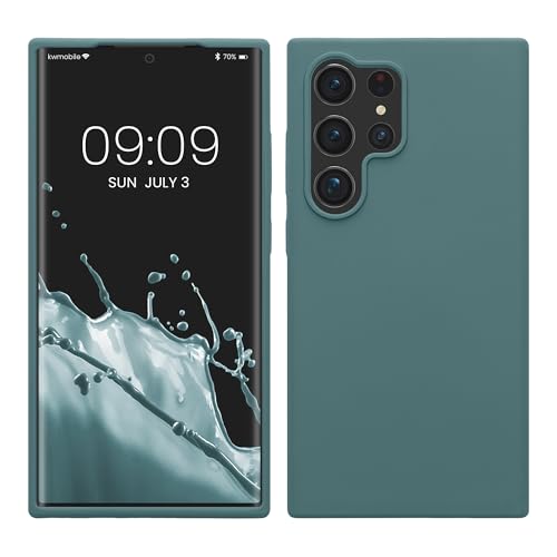 kwmobile Hülle kompatibel mit Samsung Galaxy S24 Ultra Hülle - Silikon Handy Case - Handyhülle für Samsung S24 Ultra wei...