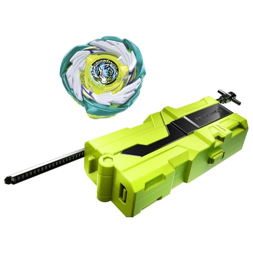 Beyblade X Blast Pegasus A Tr Clip & Rip Launcher with Takara Tomy Attack Type Top Right-Spinning...