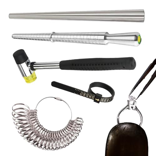 Medición de Calibre para Joyería y Corrección de Anillos Deformados