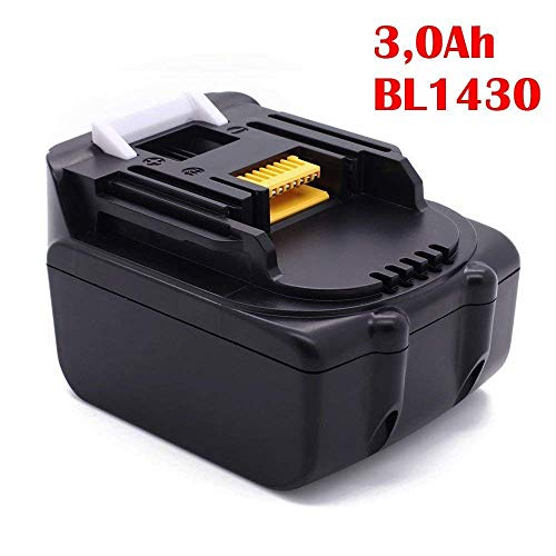 ADpower Batteria per Makita BL1430, 14,4 V, 3,0