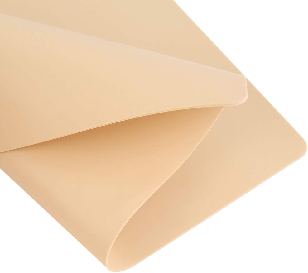 Fake Tattoo Skin Practice Skin(Brown), 10 PCS, 8x6 inches