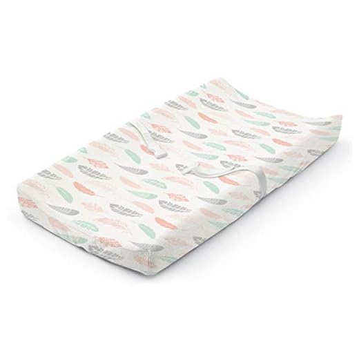 Summer Infant Ultra Plush Changing Pad Cover, Coral Days